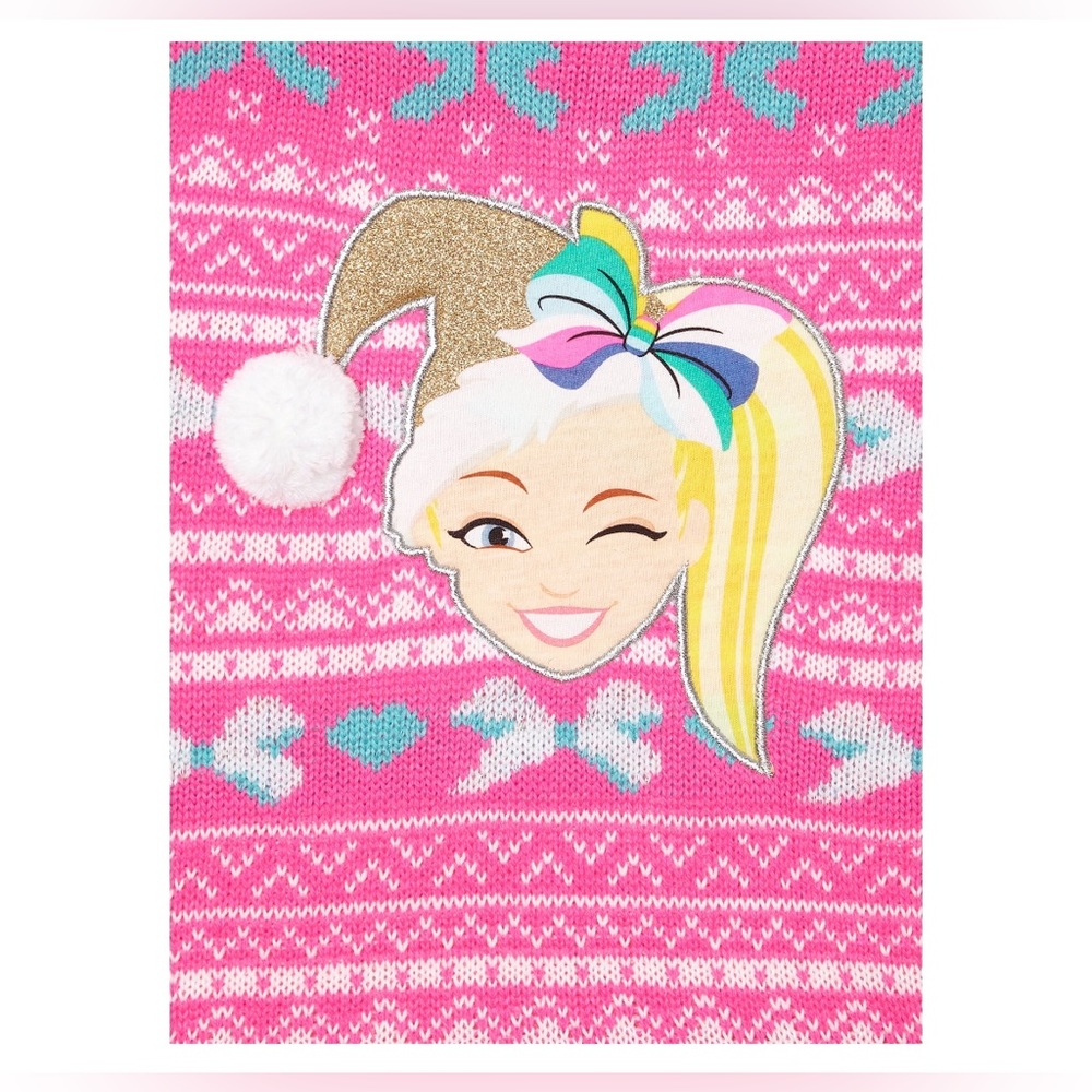 Jojo Siwa Girls Sweater Knit Dress - Picture 3 of 3